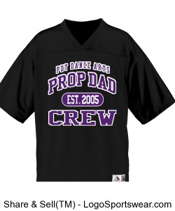 Prop Dad Crew Shirt Design Zoom